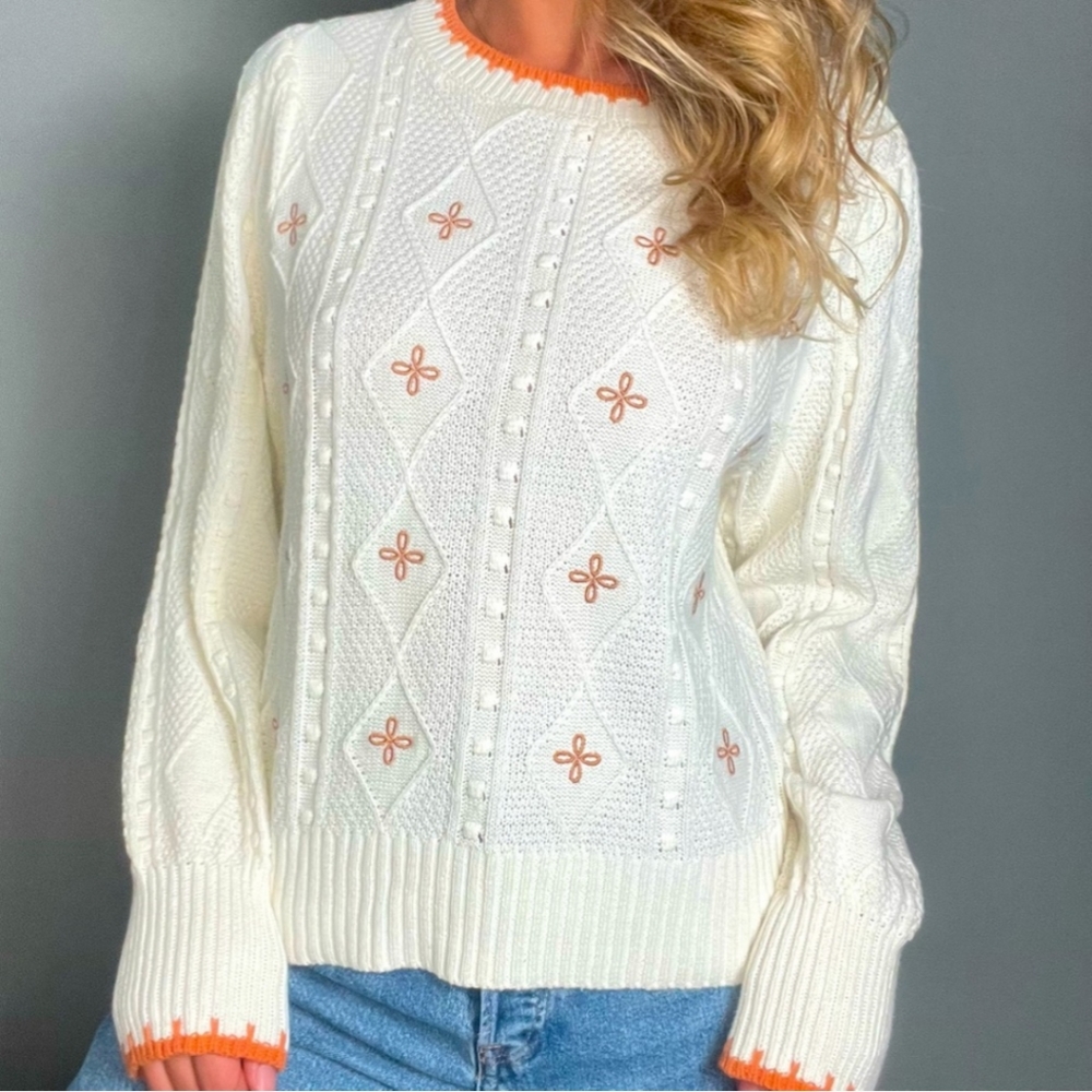 Embroidered Sweater - Picture 7 of 7